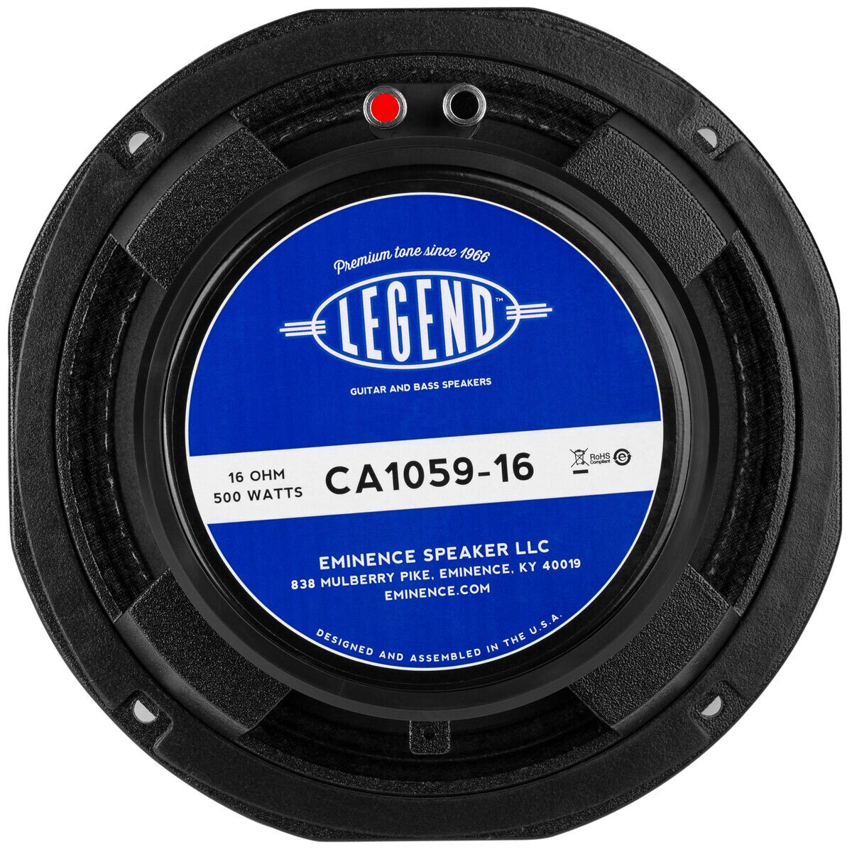Eminence Legend CA105916 10" Bass Guitar Speaker 16 Ohm